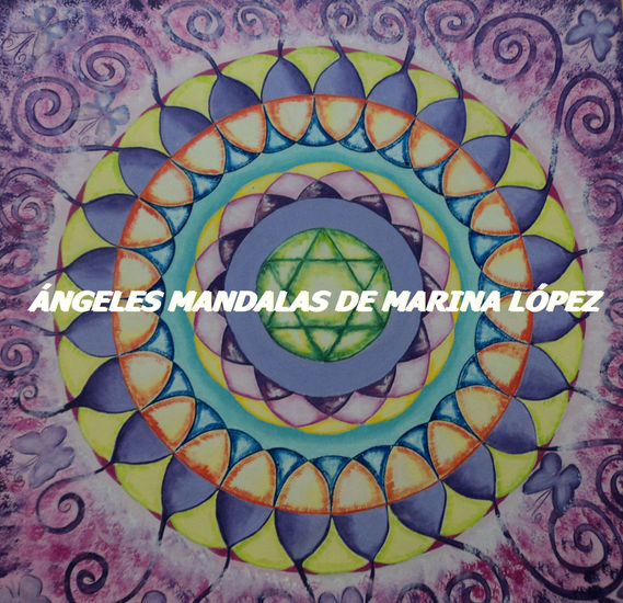 MANDALA MARIPOSA Acrílico Lienzo Otros