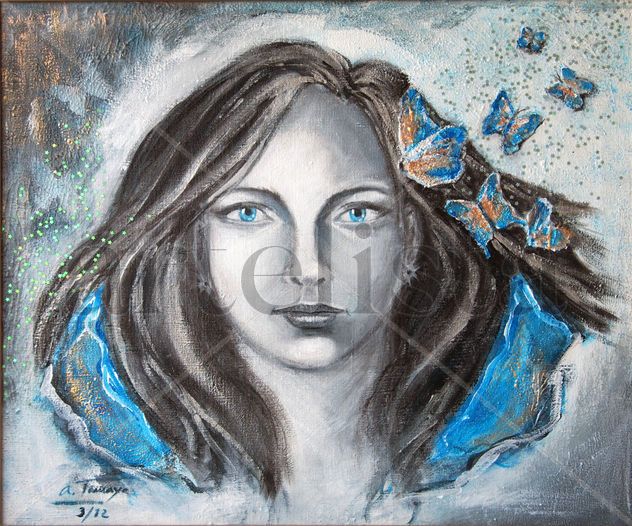 Fantasía en azules
