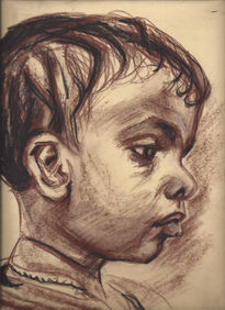 Head of a child