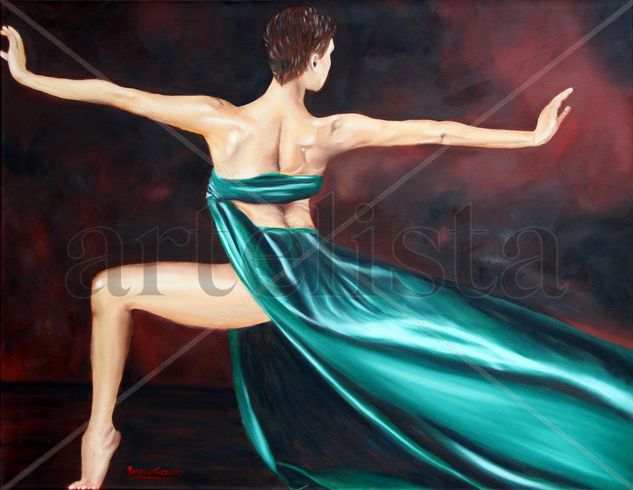 Sarah Oil Canvas Figure Painting