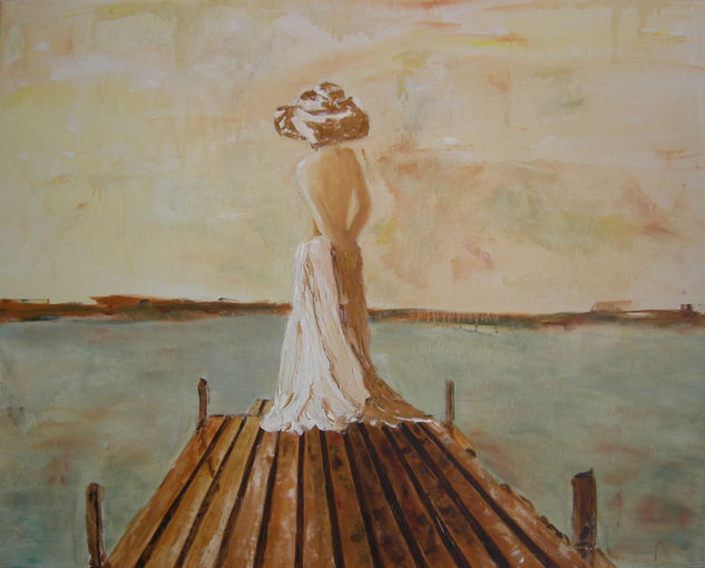 Esperanza Oil Canvas Figure Painting