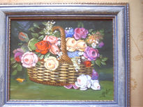 Cesta con Rosas