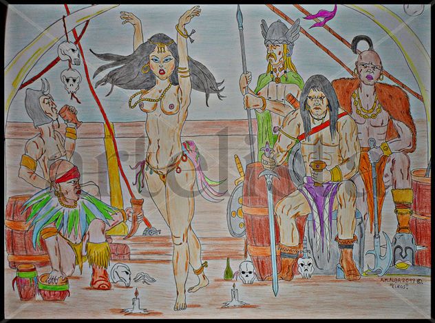 Conan,la danza de Belit.