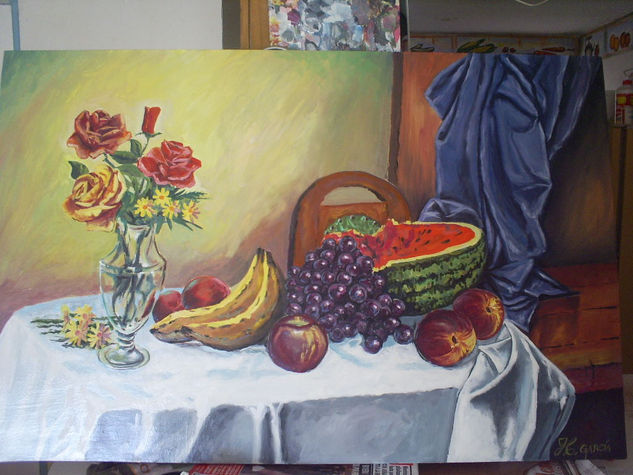 naturaleza muerta Oil Textile Still Life Paintings