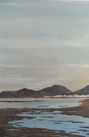 Atardecer en playa...