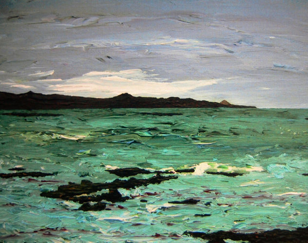 Las Canteras al atardecer