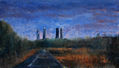 las cuatro torres vistas desde Moncloa