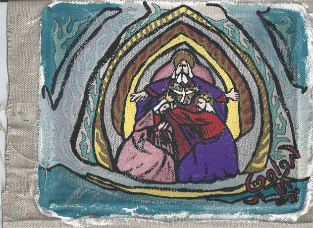 Trinidad y Coronacion de la virgen