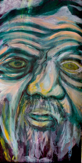 Homeless Condesa Acrylic Panel Portrait