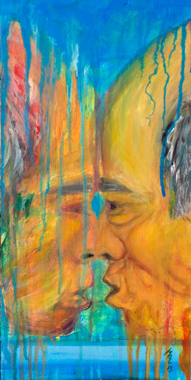 Homeless Taiwan 2 Acrylic Panel Portrait