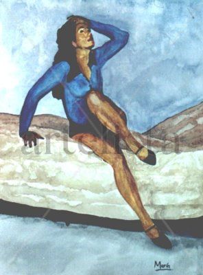 Brooke Watercolour Paper Figure Painting