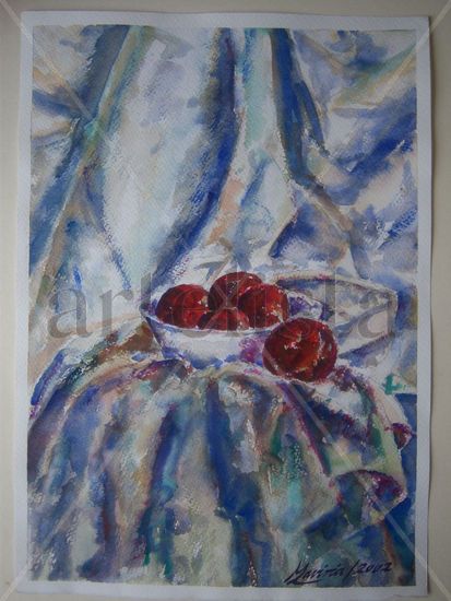 Tomates Watercolour Paper Still Life Paintings