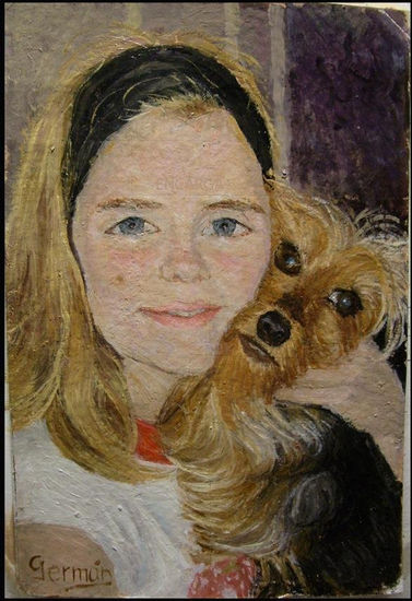 Retrato Oil Paper Portrait