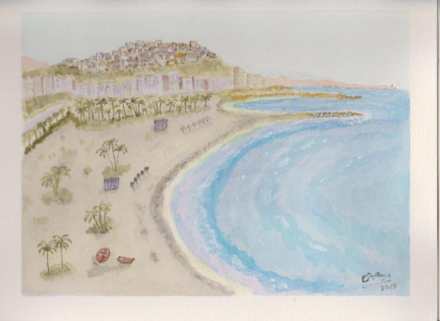 Beach Watercolour Paper Landscaping