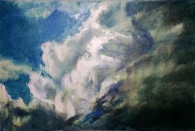 stormclouds Oil Canvas Landscaping