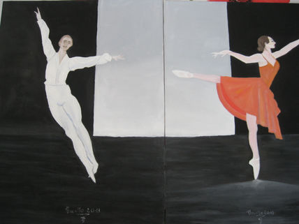 Los dos bailarines