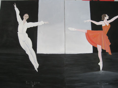 Los dos bailarines