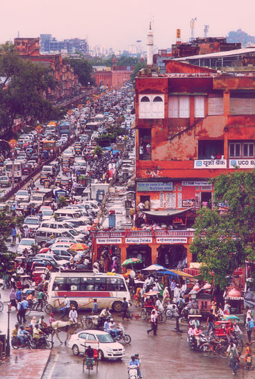 Atasco en Jaipur Viajes Color (Digital)