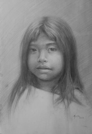 niña kogui Pencil