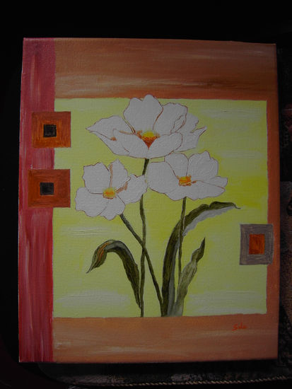 Petals Oil Canvas Floral Painting