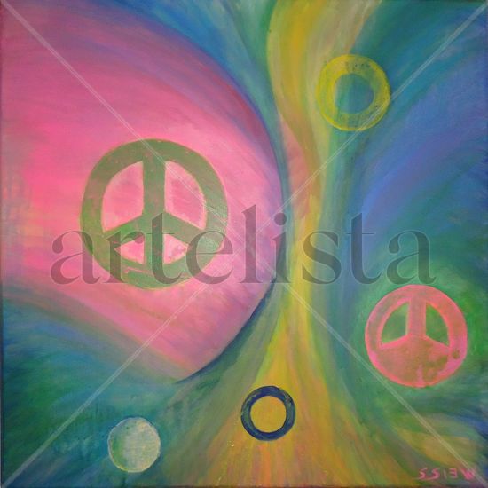 PEACE Acrylic Canvas Others