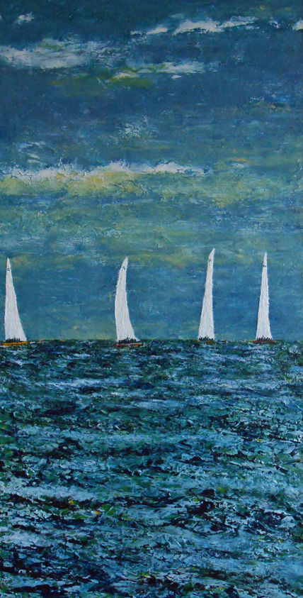 Regata de vela latina