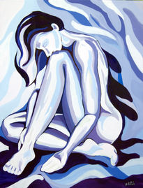 Mujer azul (III)