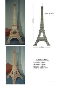 Torre Eiffel de madera