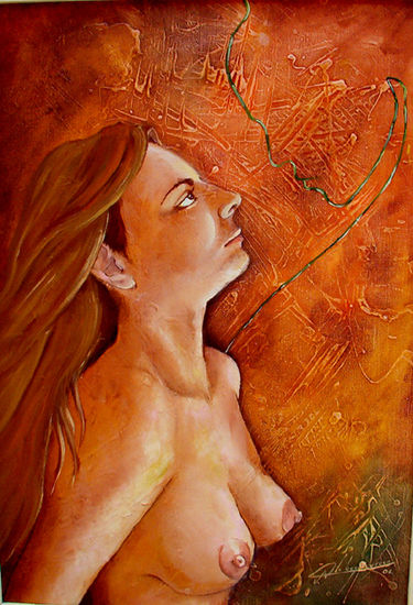 "Remembranza" Oil Canvas Nude Paintings