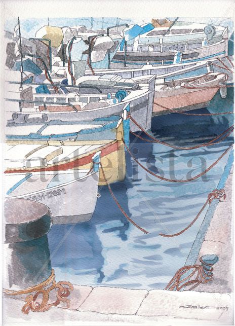 Barques al port
