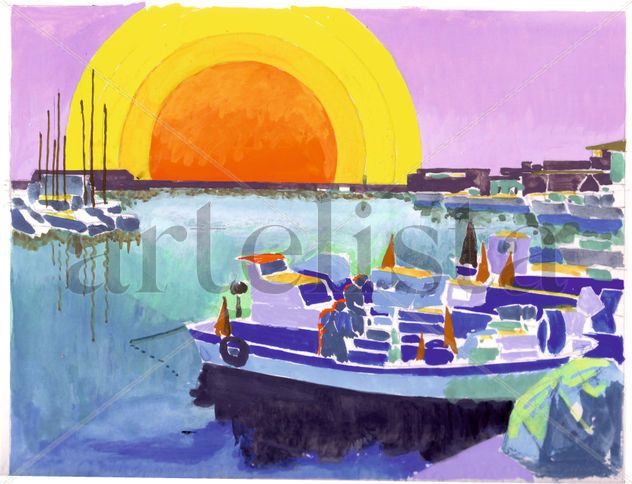 Amanece en Arenys de Mar